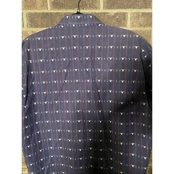 Roper snap button short sleeve western shirt XL - Picture 7 of 8